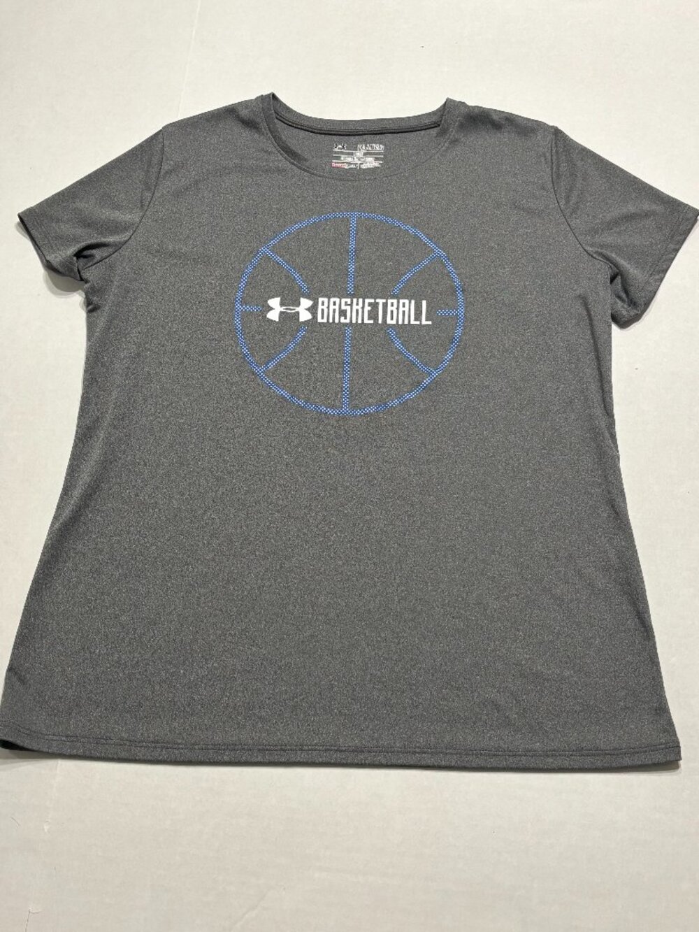 Under Armour Girls HeatGear Basketball Shirt Size YXL